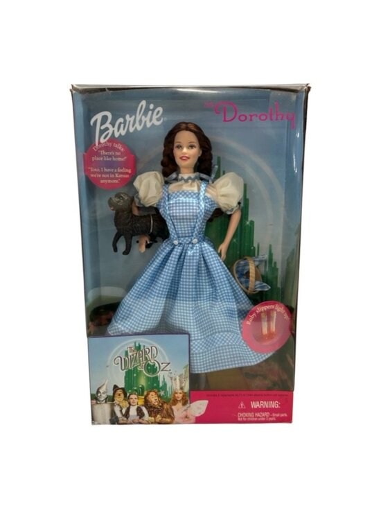 Mattel Other - Barbie as Dorothy Wizard of Oz 1999 Doll Talking Lights Up 25812 Mattel 1999 NEW